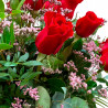 JARRÓN DE 24 ROSAS
