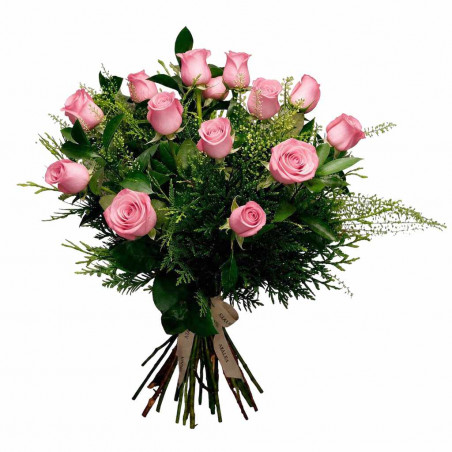 DOCENA DE ROSAS ROSAS TALLO MEDIO
