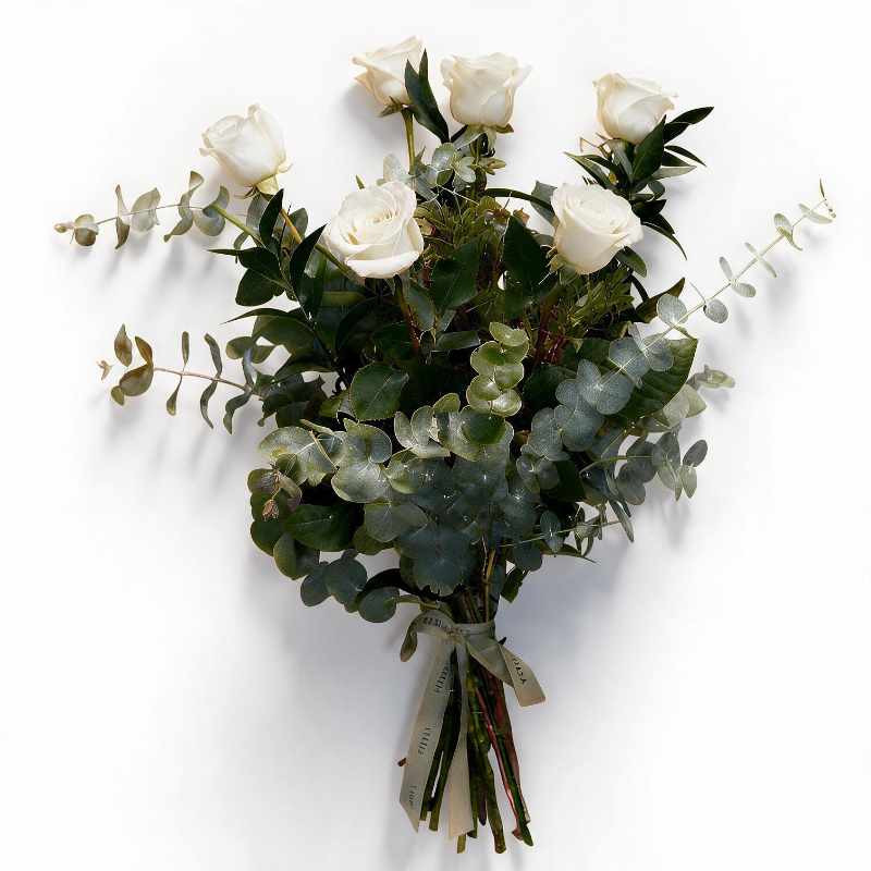 RAMO DE 6 ROSAS ROSAS