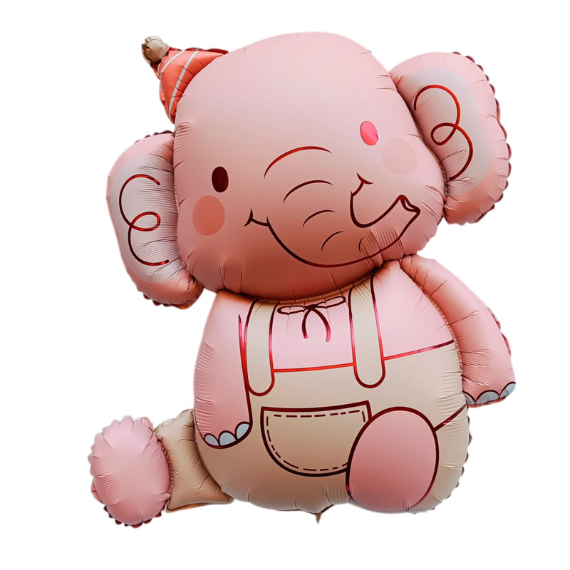 GLOBO ELEFANTE ROSA