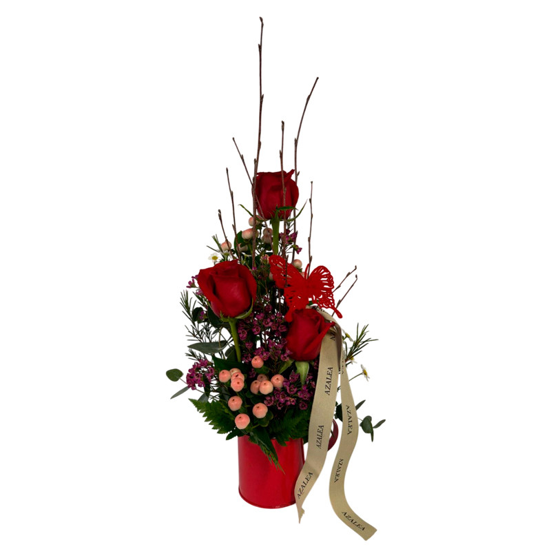 TAZA FLORAL