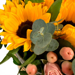 SOMBRERERA DE GIRASOLES